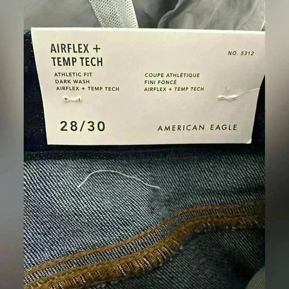 American Eagle AirFlex+ Temp Tech Athletic Fit Jean 28/30 - Picture 4 of 5